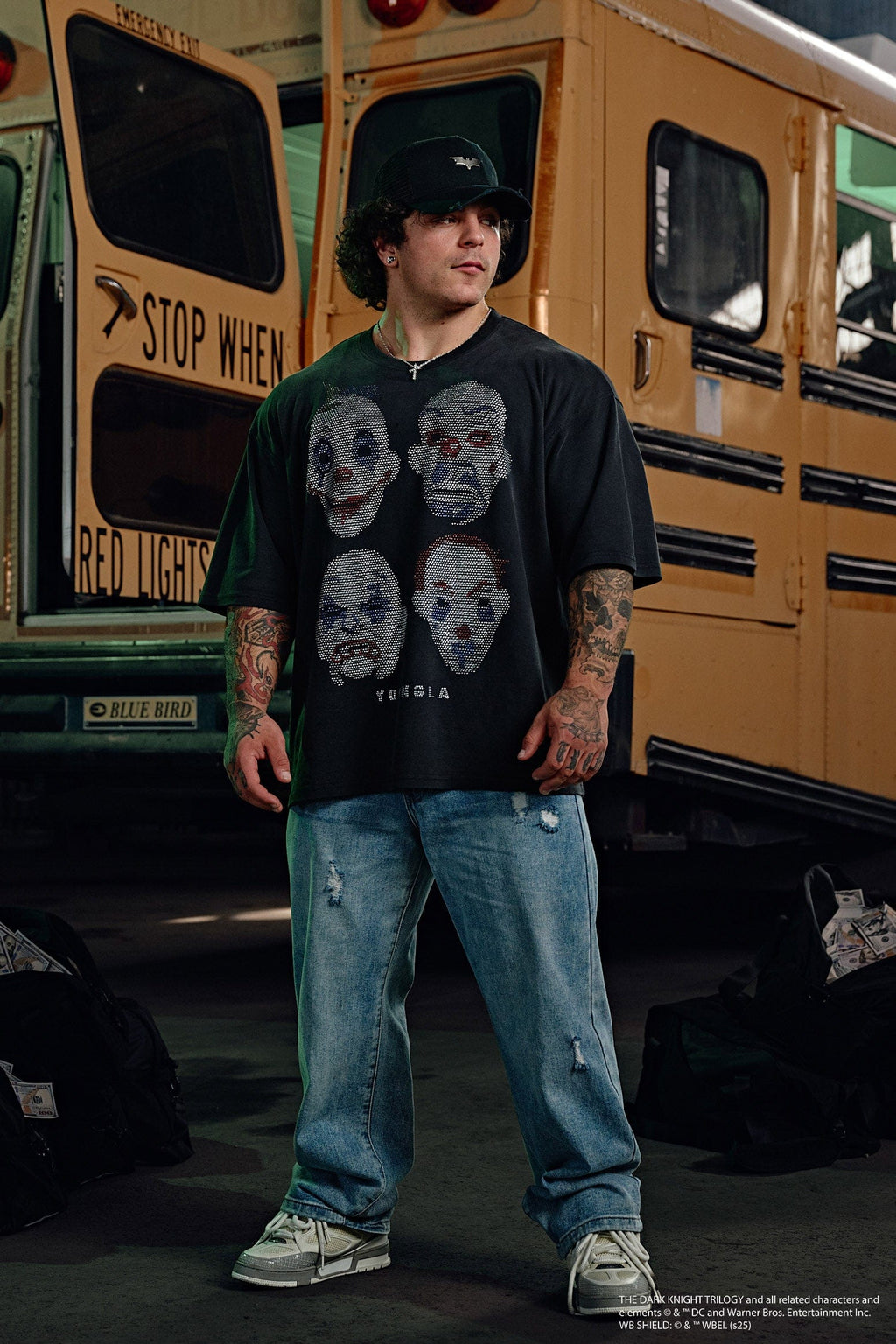 4257 - Batman Rhinestone Tees — imagem 2