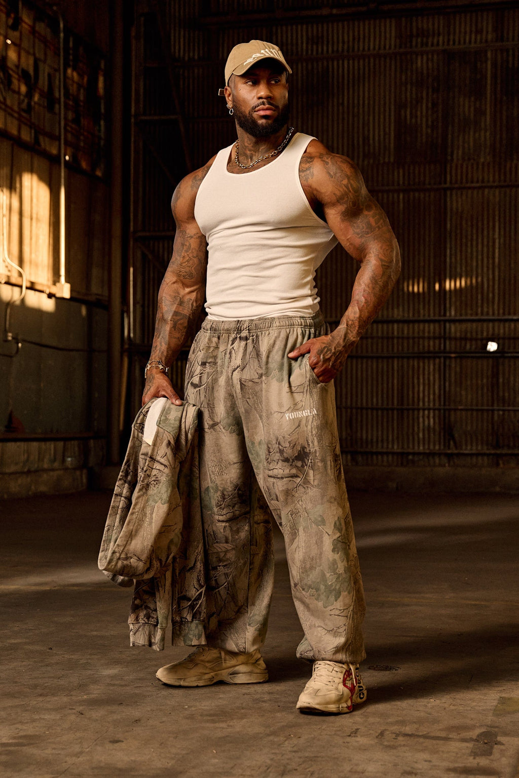 2063 - Tree Camo Collection - Baggy Joggers — imagem 4