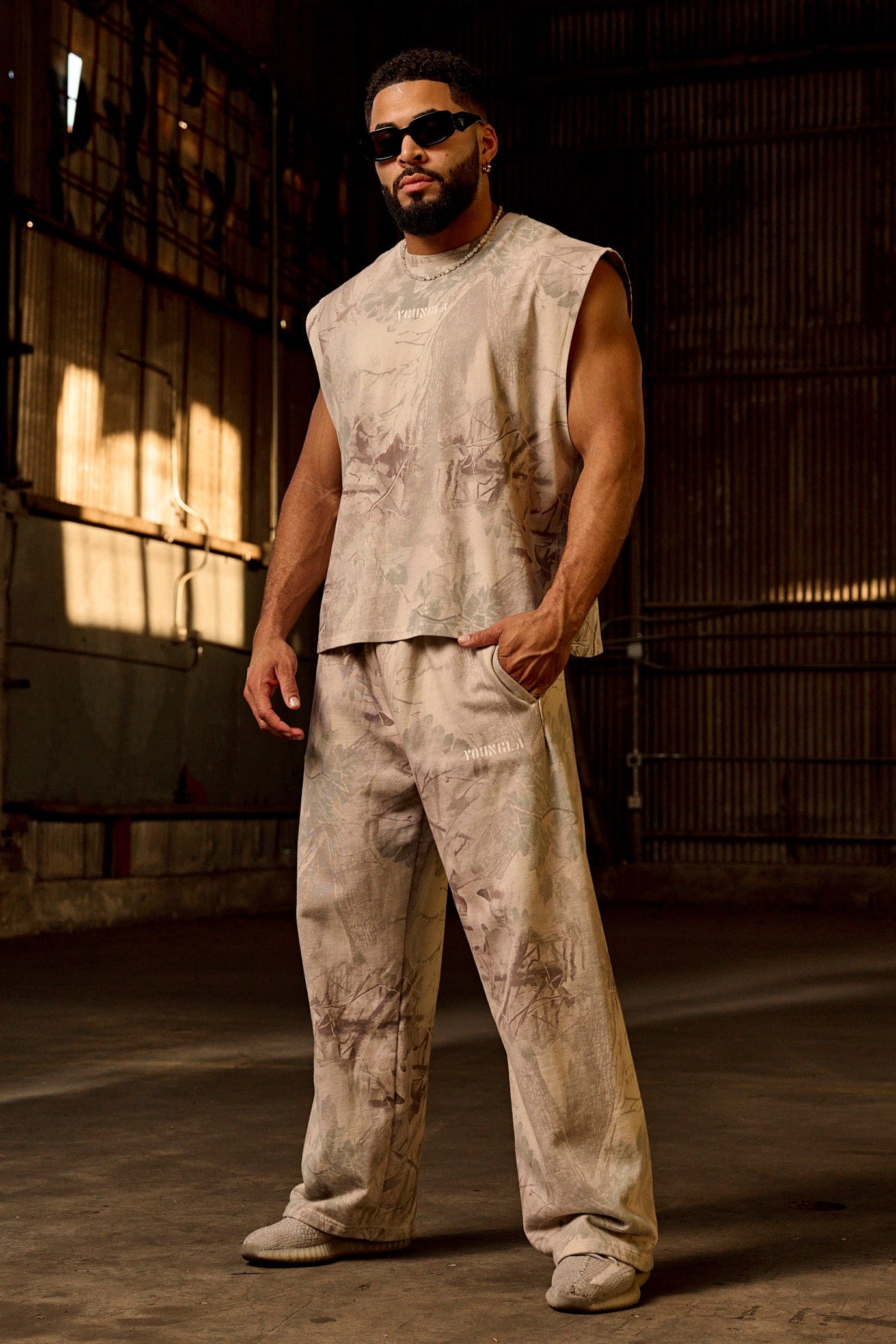 2094 - Tree Camo Collection - No Cuff Sweats — imagem 3