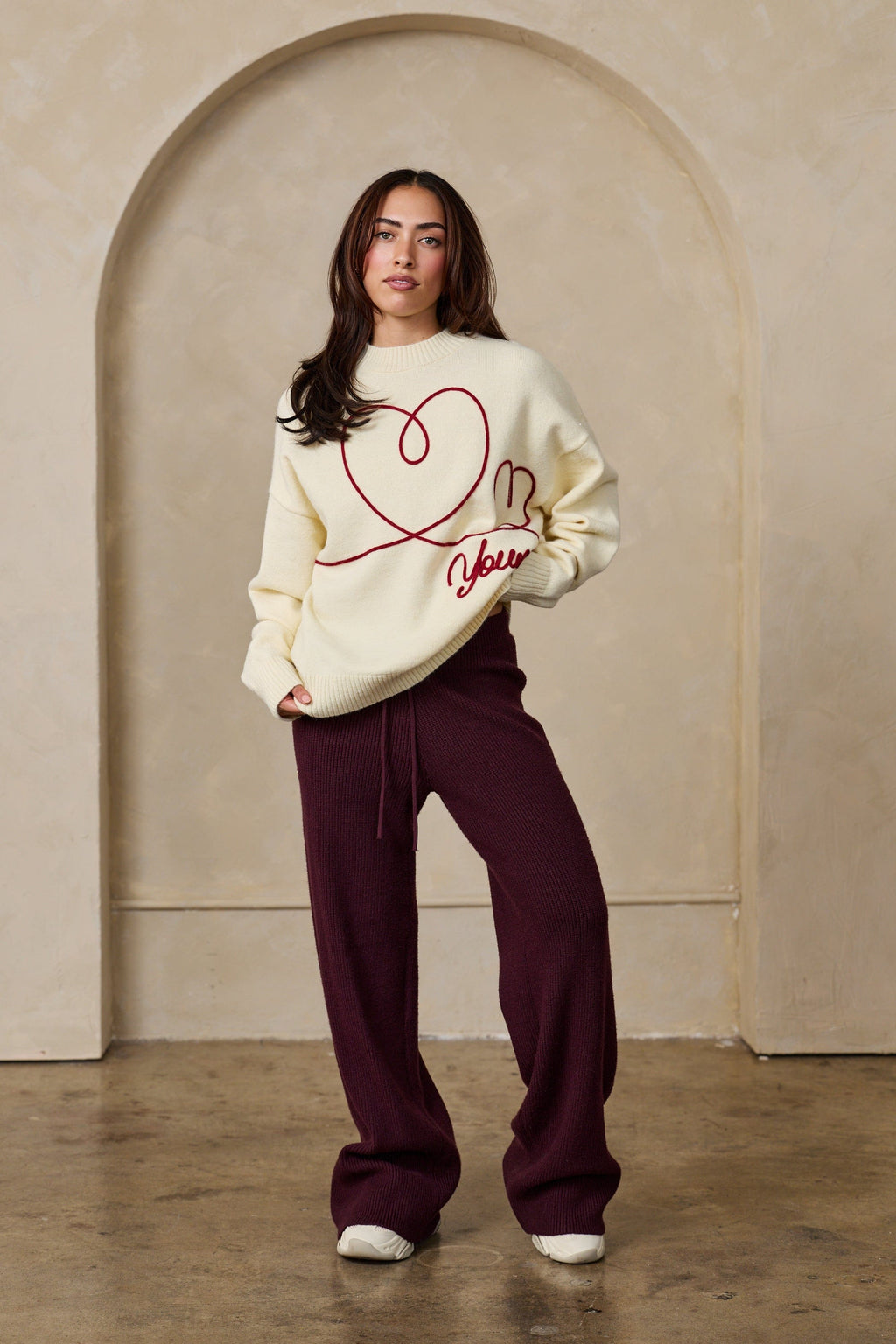 W5220 Hearts Sweater — imagem 6