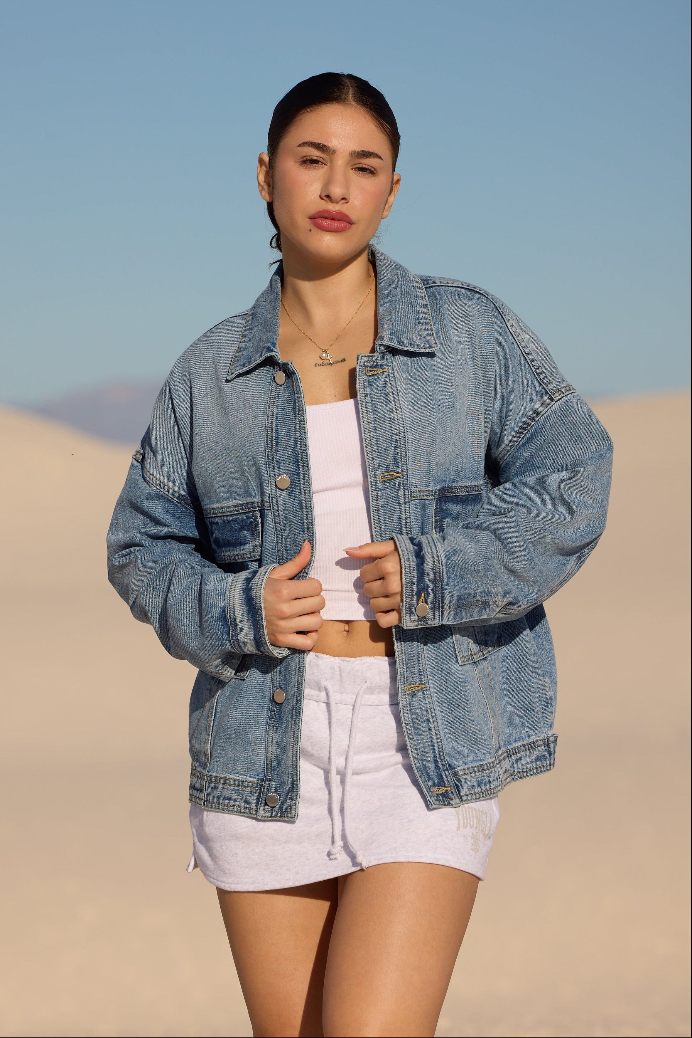 W5165 - Selena Denim Jacket — imagem 3