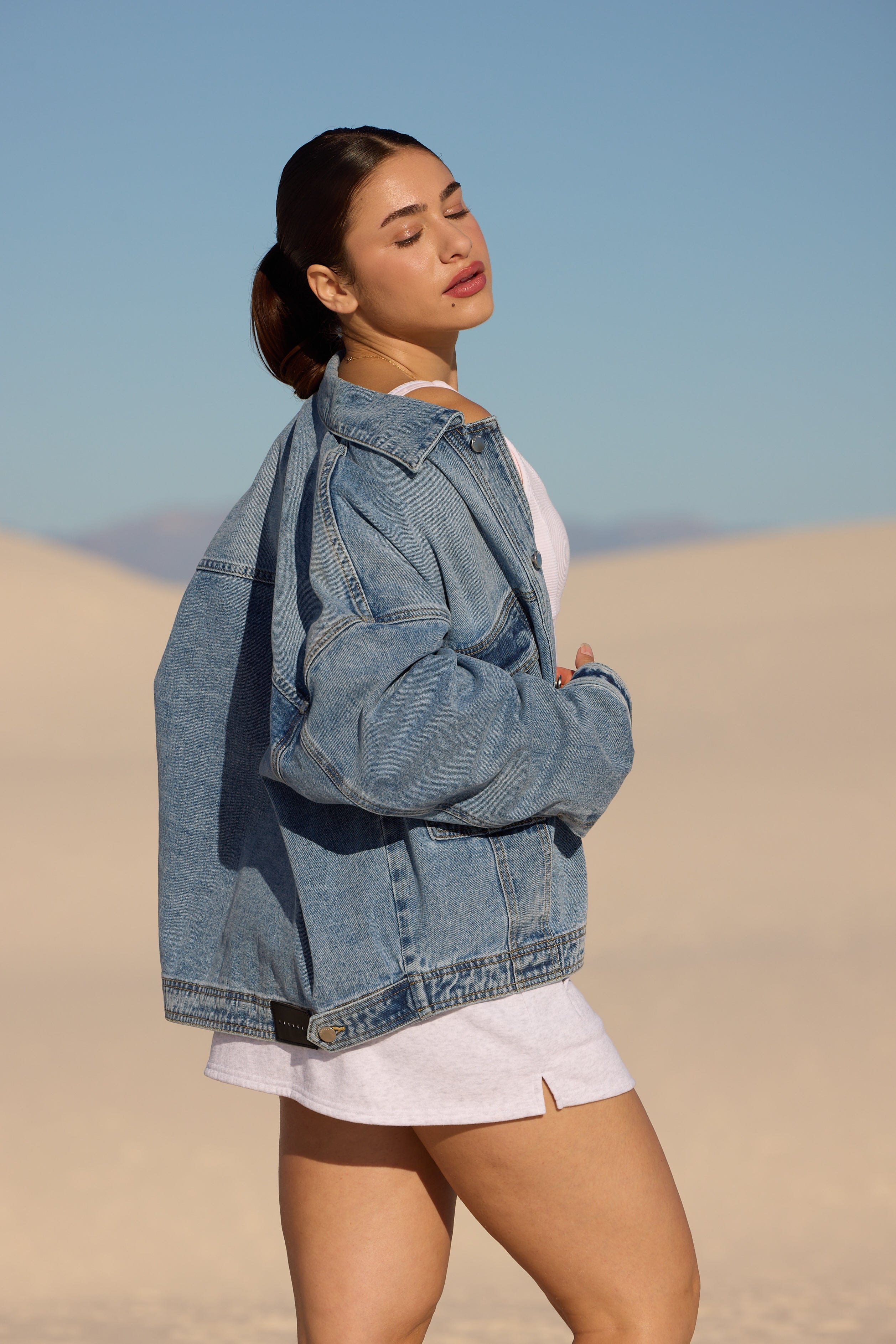 W5165 - Selena Denim Jacket — imagem 1
