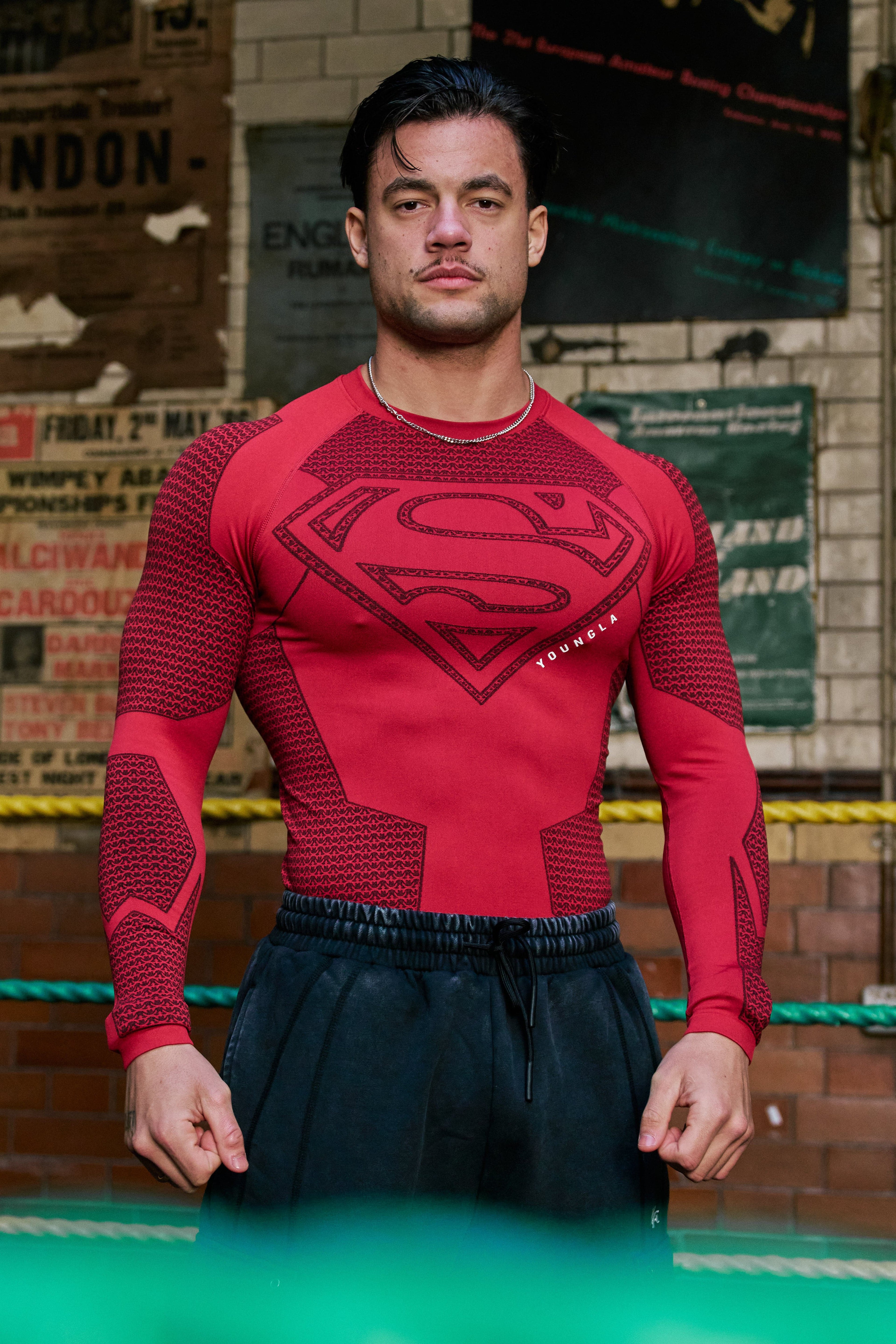 8066 - Superman Compression Longsleeves — imagem 2