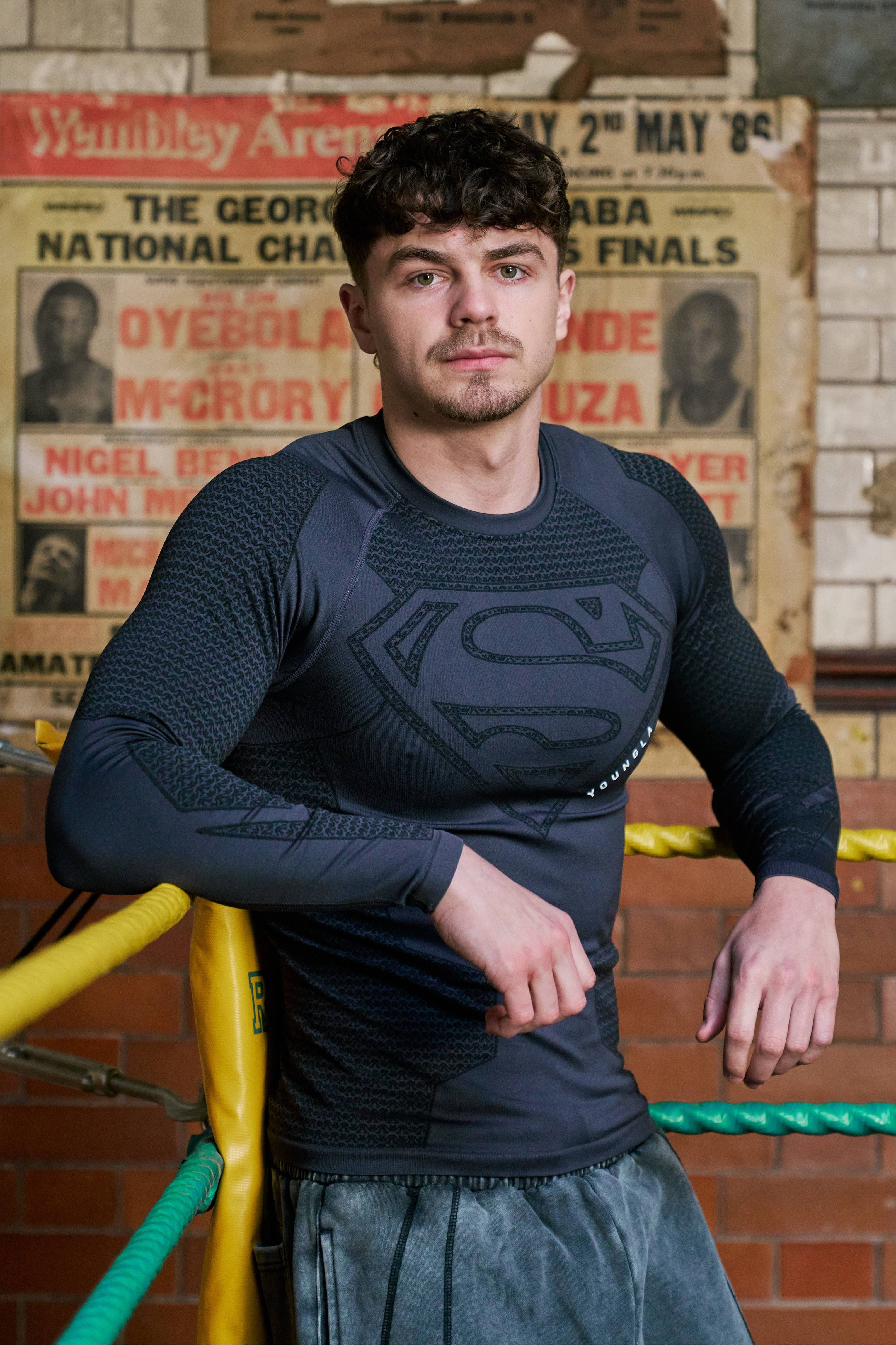 8066 - Superman Compression Longsleeves — imagem 4