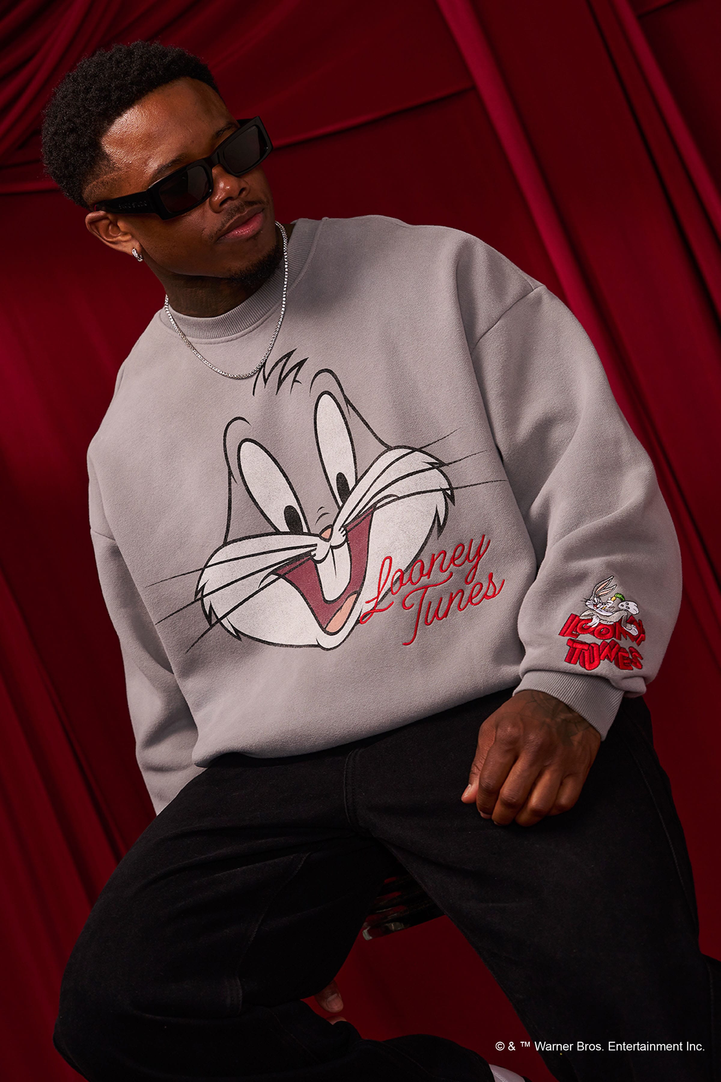 5255 - Looney Tunes Face Crewnecks — imagem 2