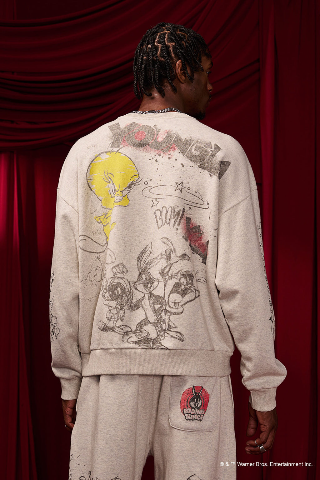5256 - Looney Tunes Graffiti Crewnecks — imagem 4