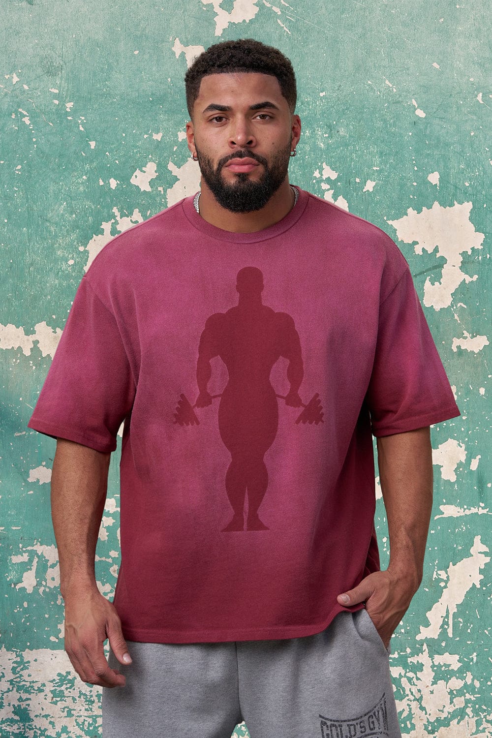 4285 - Gold's Iron Legacy Shadow Tees — imagem 9