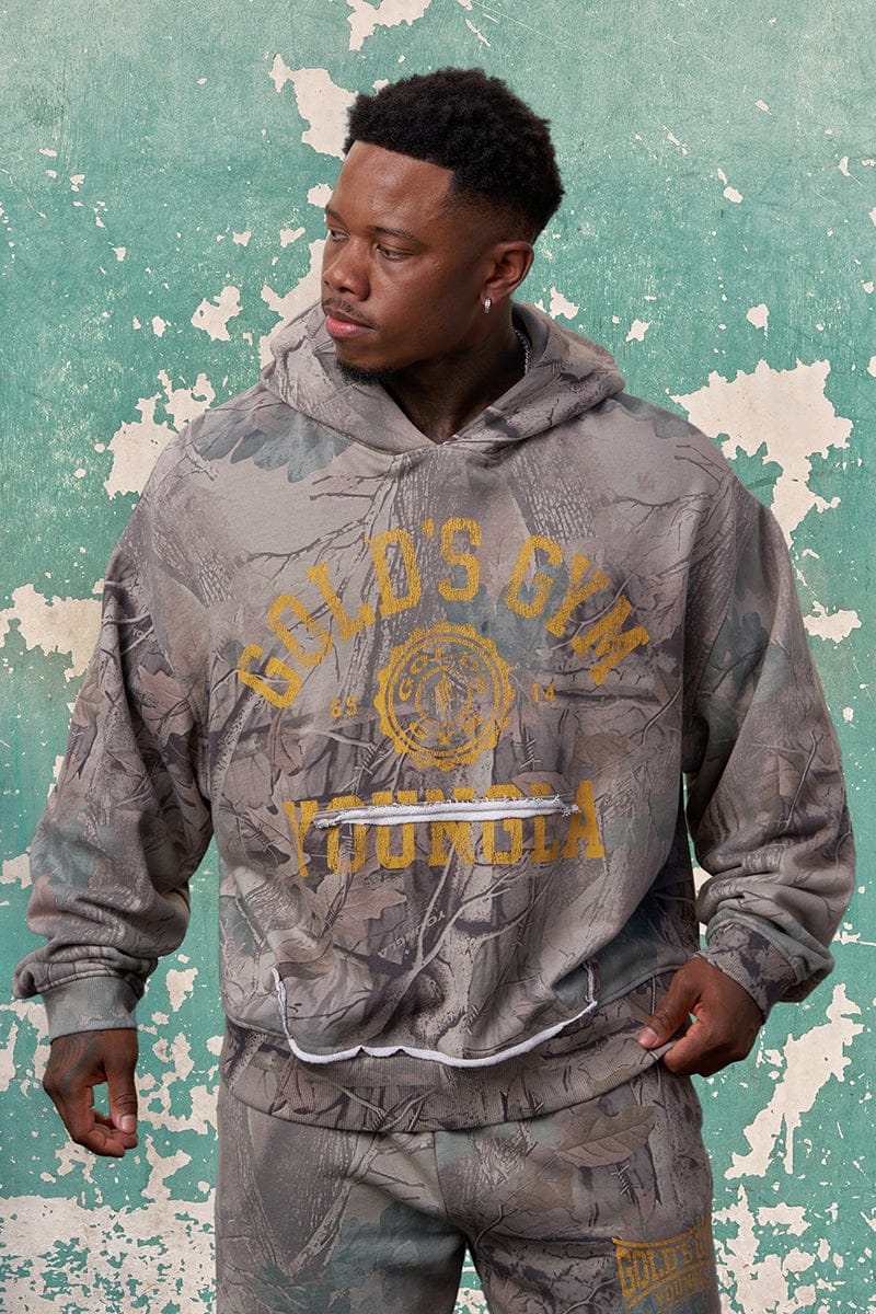 5167 - Gold's Iron Legacy Crest Hoodies — imagem 9