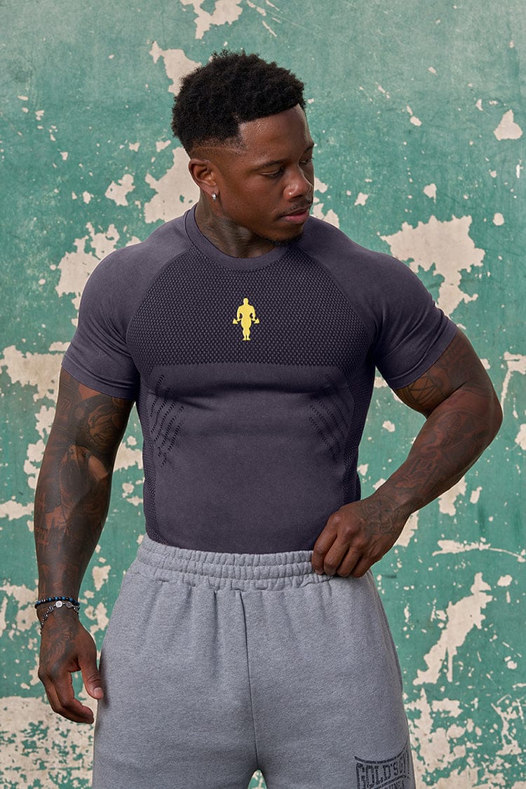4286 - Gold's Iron Legacy Compression Tees — imagem 9