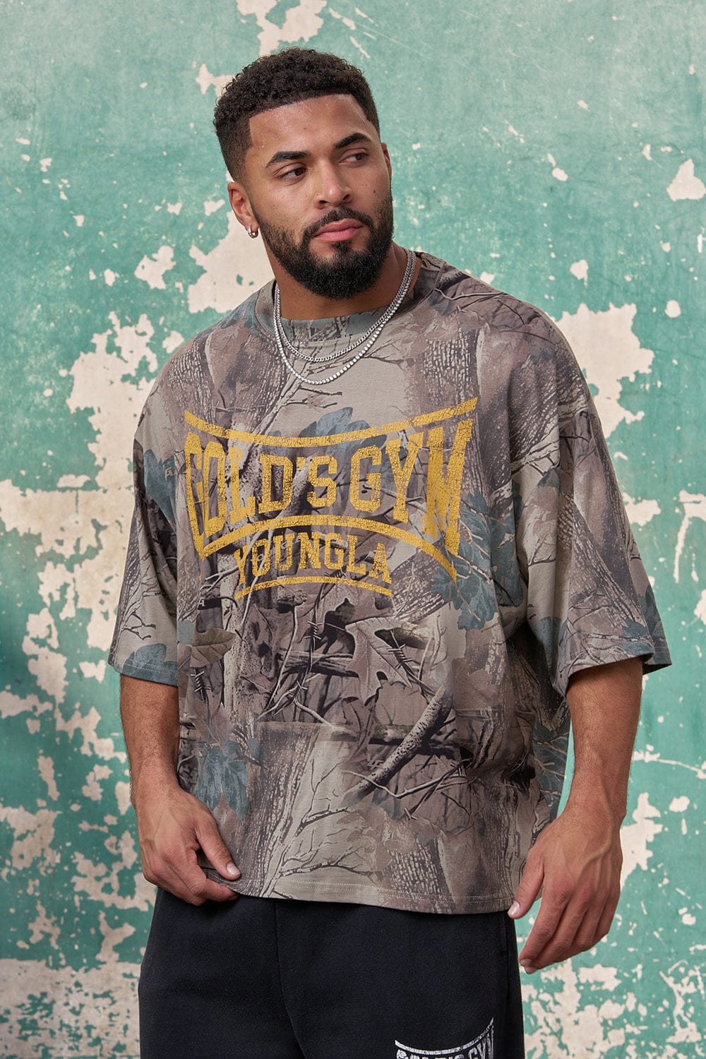 4248 - Gold's Iron Legacy Huge Tees — imagem 8