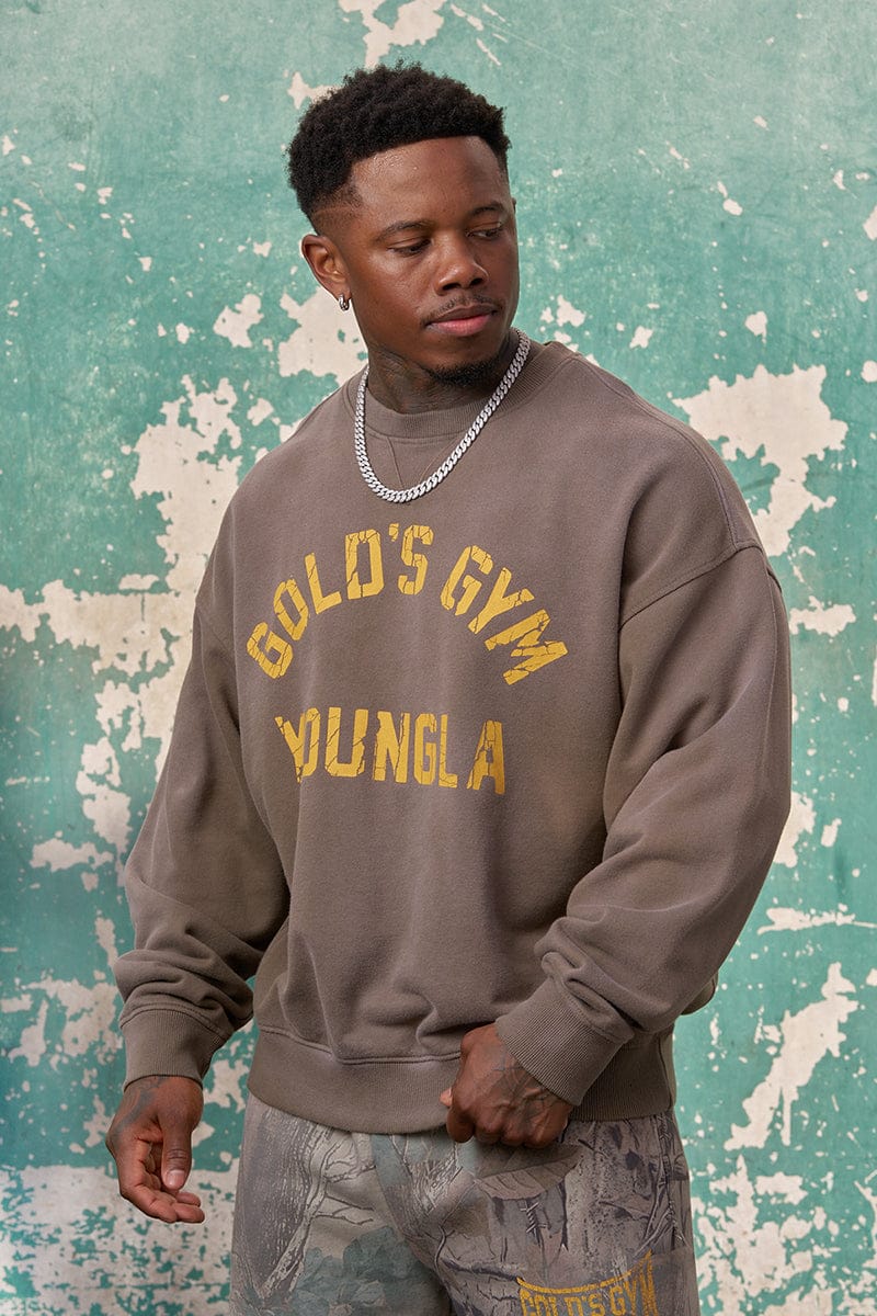 5166 - Gold's Iron Legacy Vintage Crewnecks — imagem 9