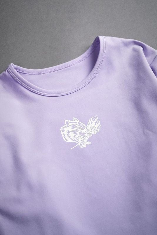 The Wolf and The Rose L/S "Energy" Top in Ghost Orchid — imagem 8