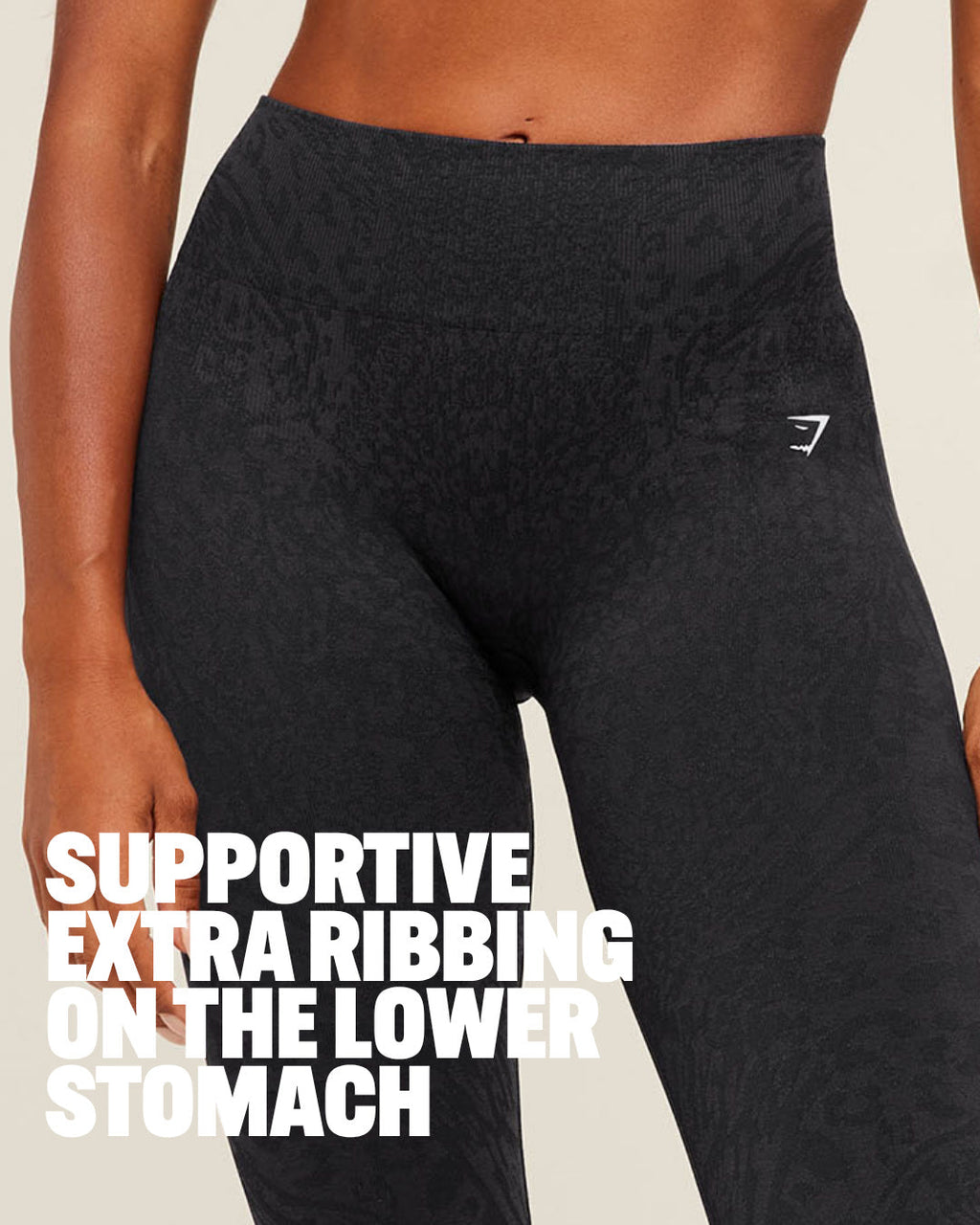 Adapt Animal X Whitney Leggings - Black /  Asphalt Grey — imagem 2