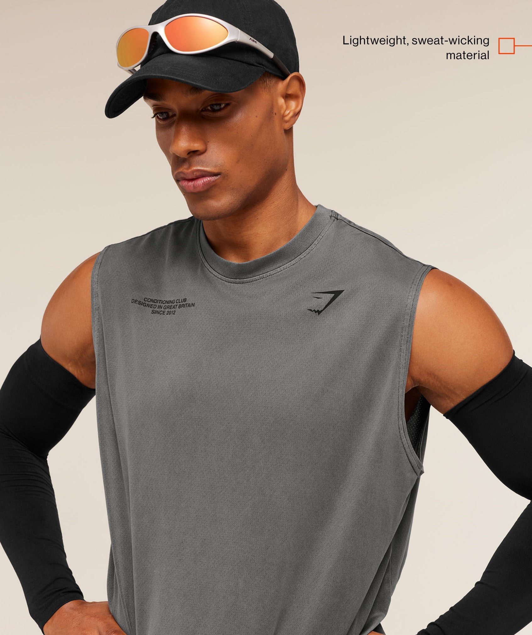 Conditioning Club Washed Tank - Black/Wash — imagem 2