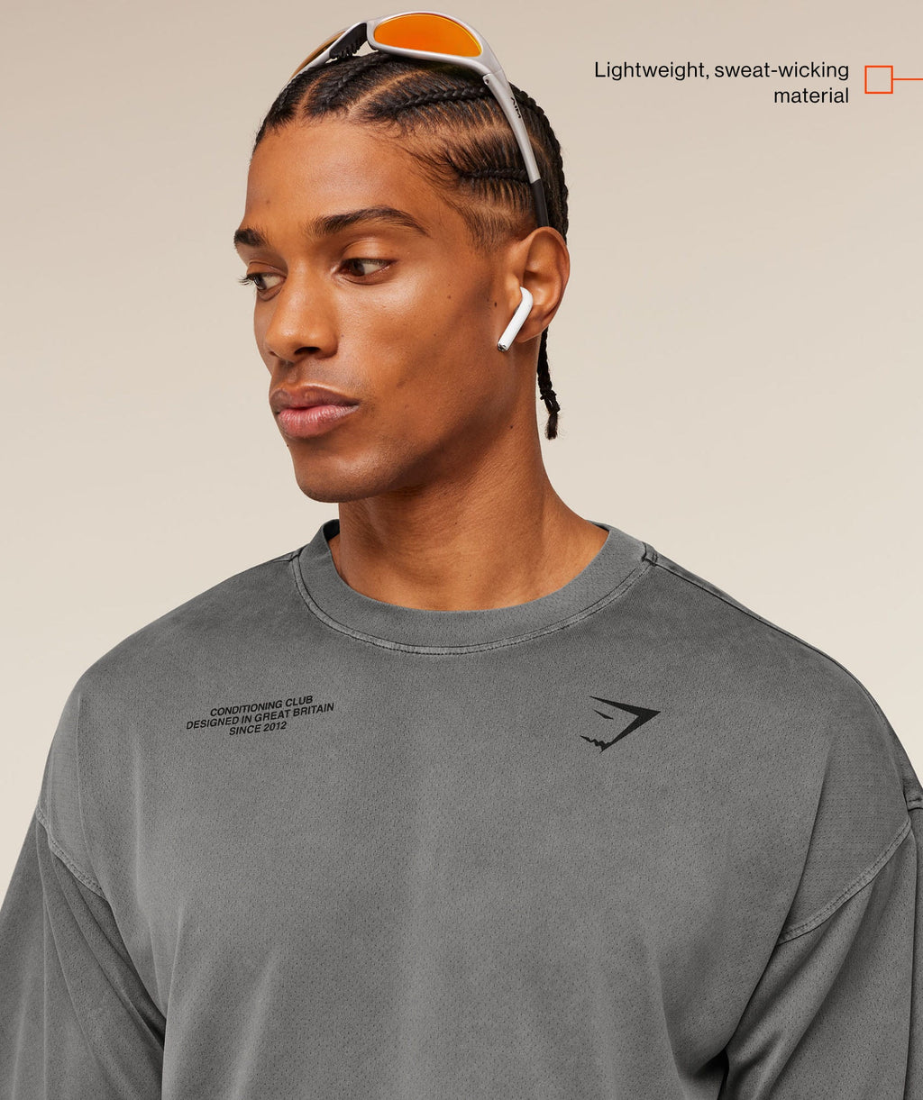 Conditioning Club Washed T-Shirt - Black/Wash — imagem 2