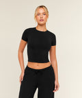FeatherForm Short Sleeve T-Shirt - Black — imagem 1
