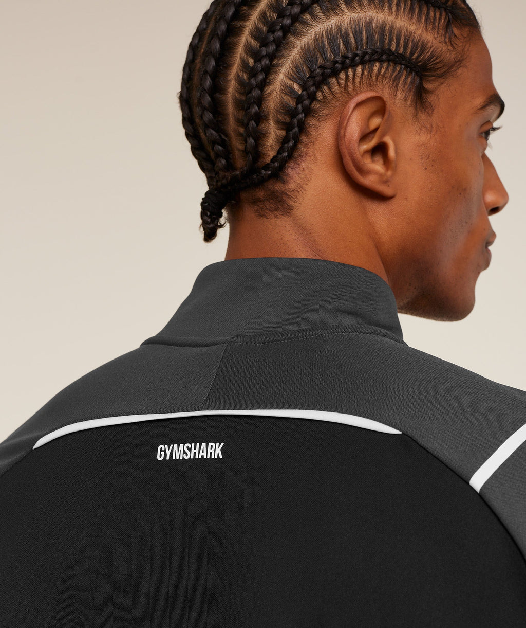 Arrival Contrast 1/4 Zip - Grey/Black — imagem 6