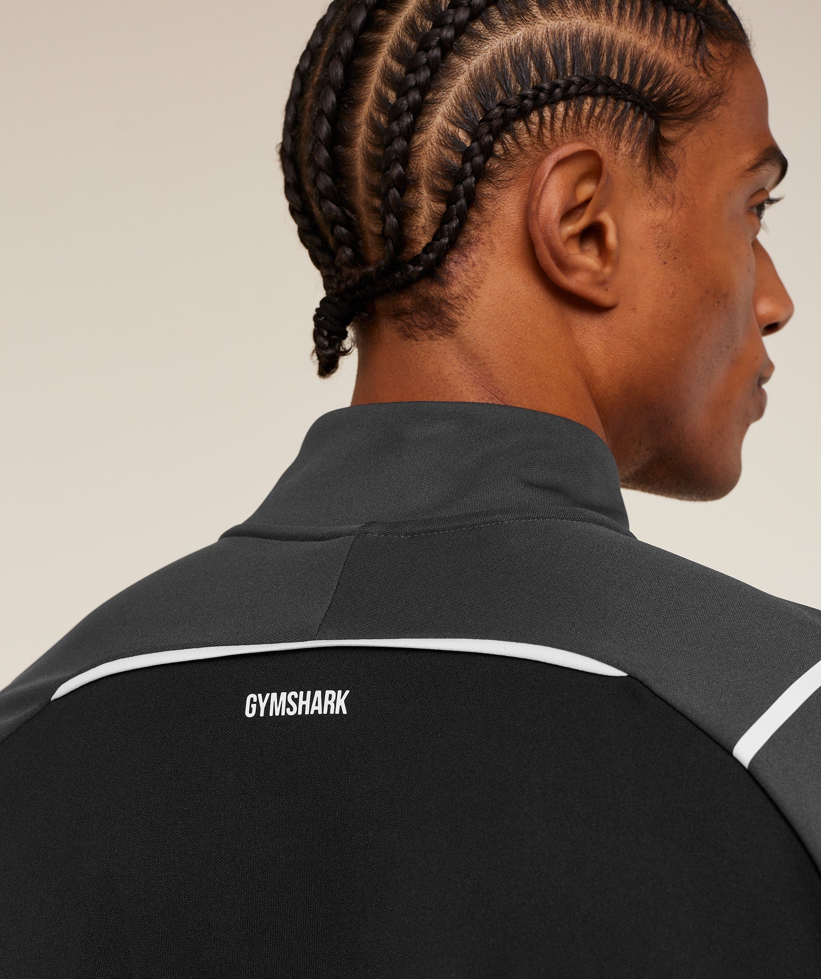 Arrival Contrast 1/4 Zip - Grey/Black — imagem 6