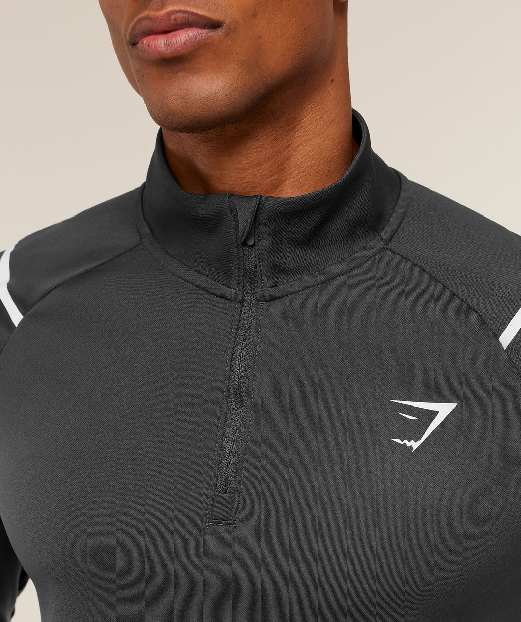 Arrival Contrast 1/4 Zip - Grey/Black — imagem 7