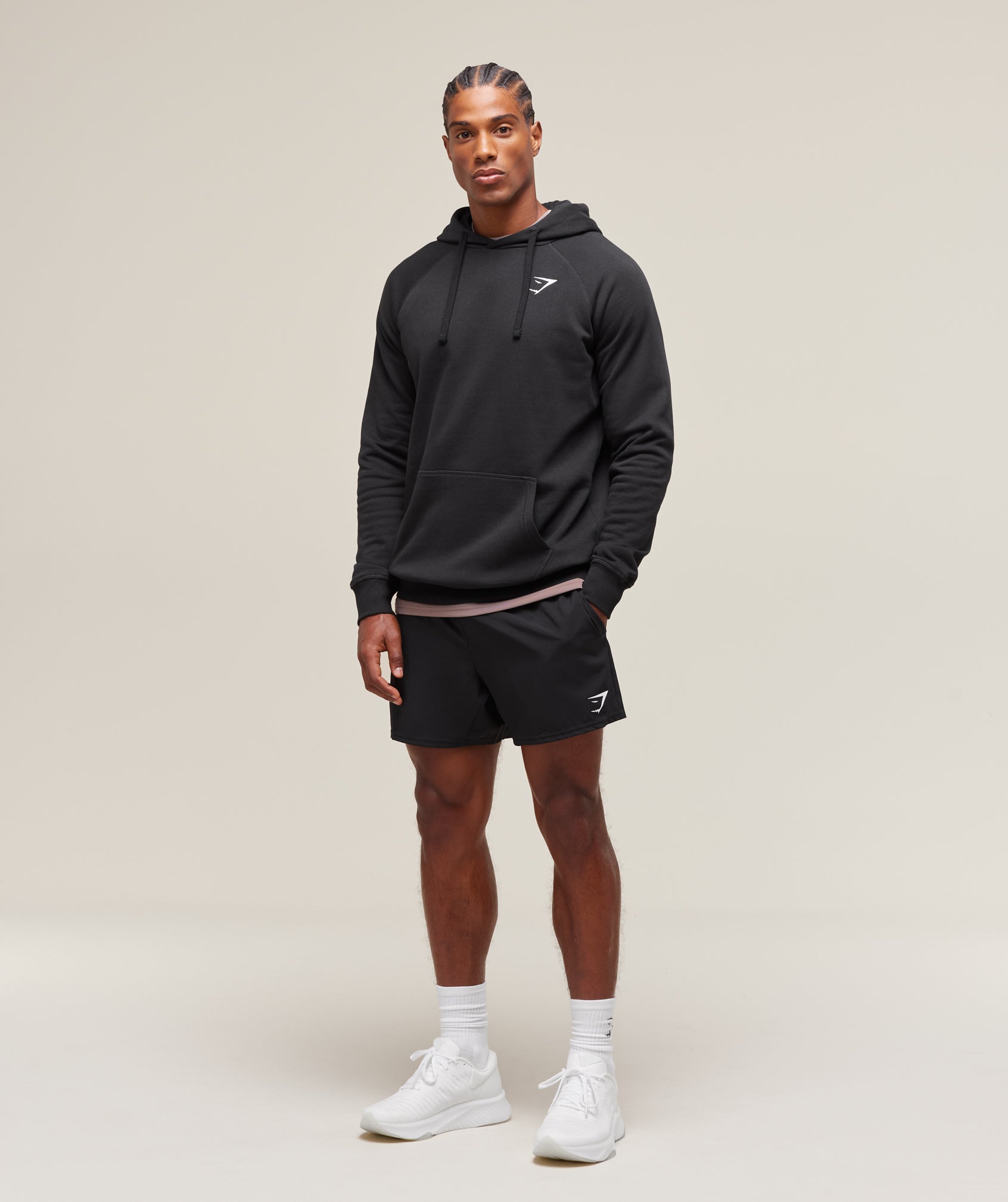 Crest Hoodie - Black — imagem 6