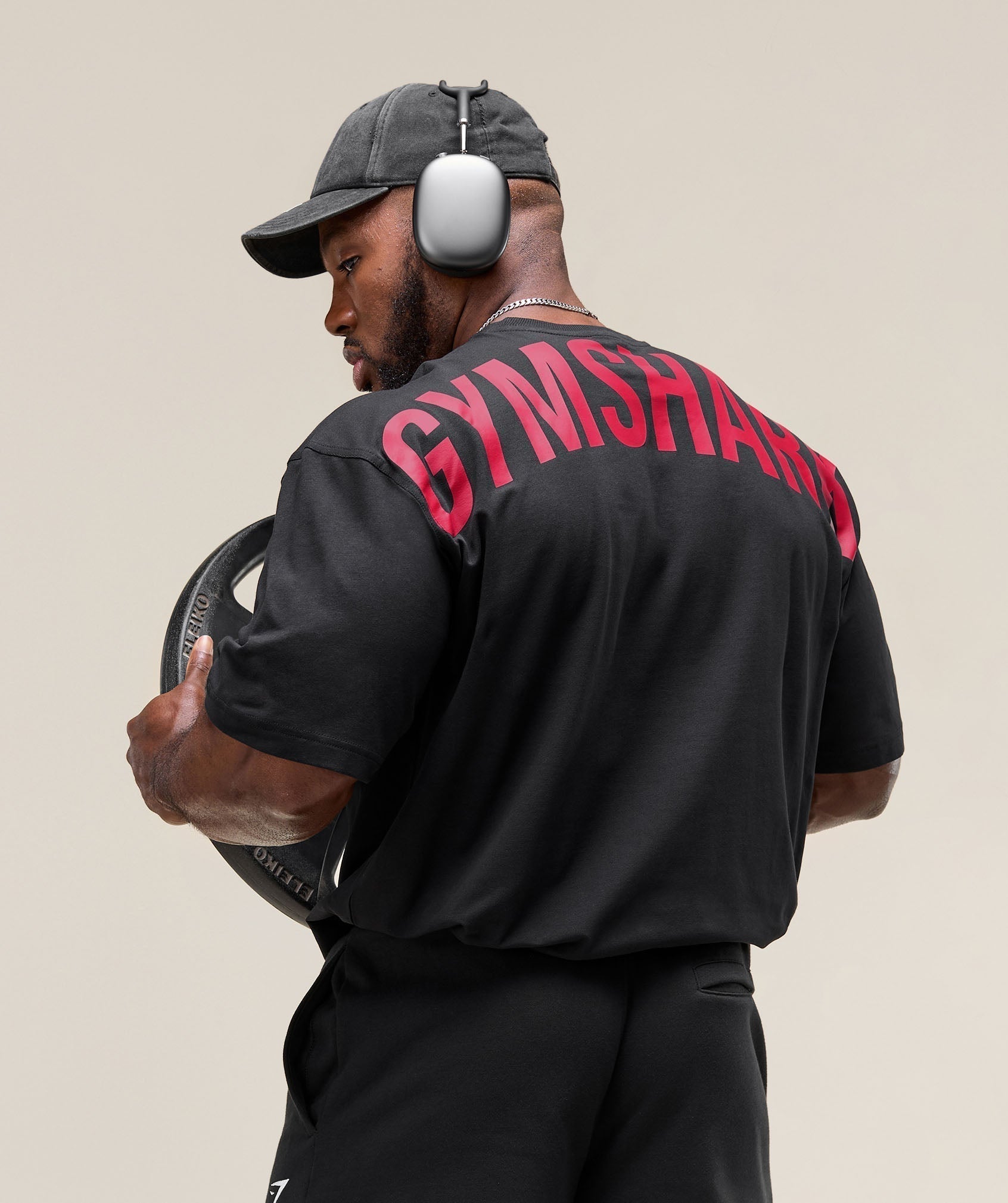 Power T-Shirt - Black/Conditioning Red — imagem 3