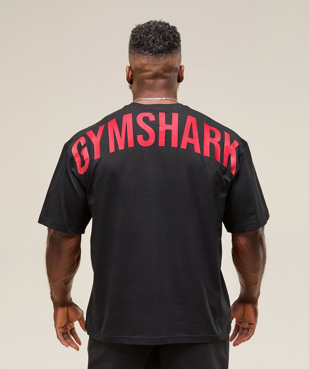 Power T-Shirt - Black/Conditioning Red — imagem 1