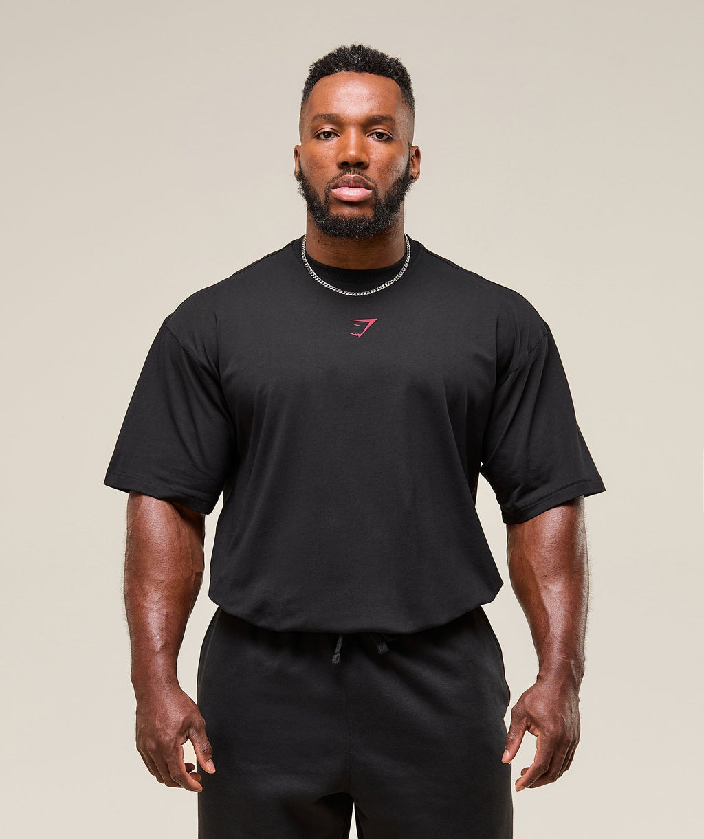 Power T-Shirt - Black/Conditioning Red — imagem 2