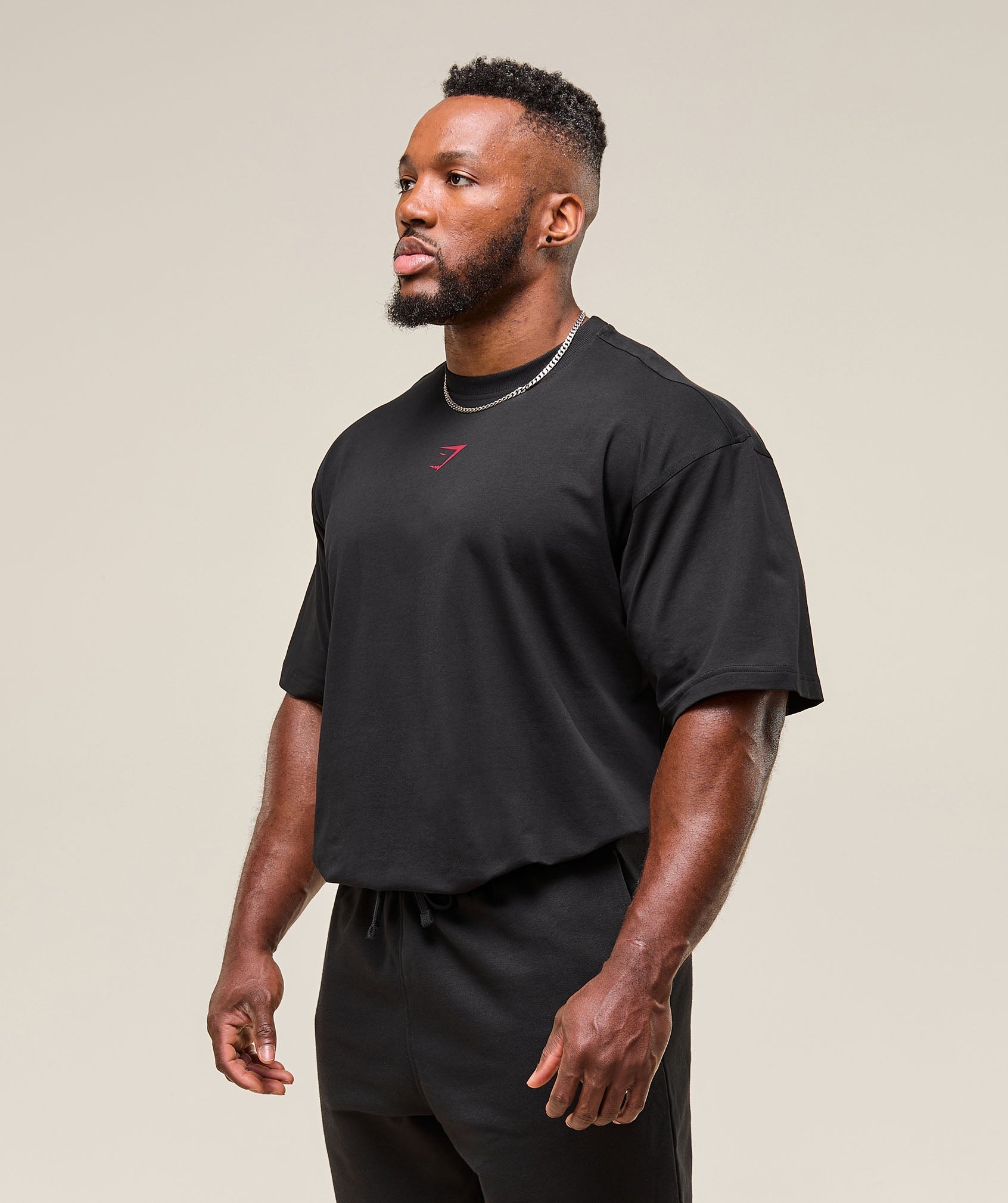 Power T-Shirt - Black/Conditioning Red — imagem 6