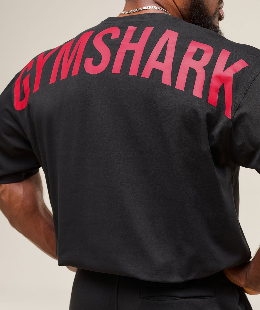 Power T-Shirt - Black/Conditioning Red — imagem 8