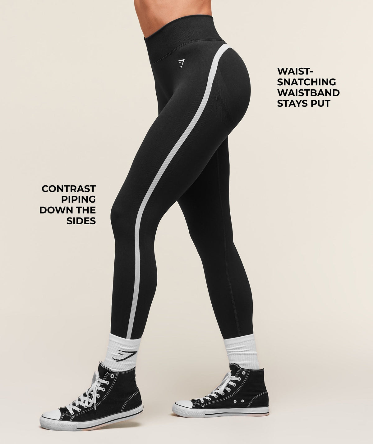 Lift Campus Seamless Leggings - Black — imagem 2