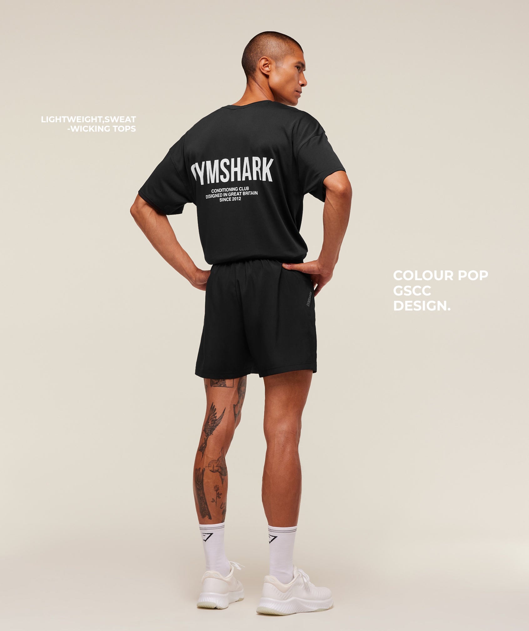 Conditioning Club Oversized T-Shirt - Black — imagem 4