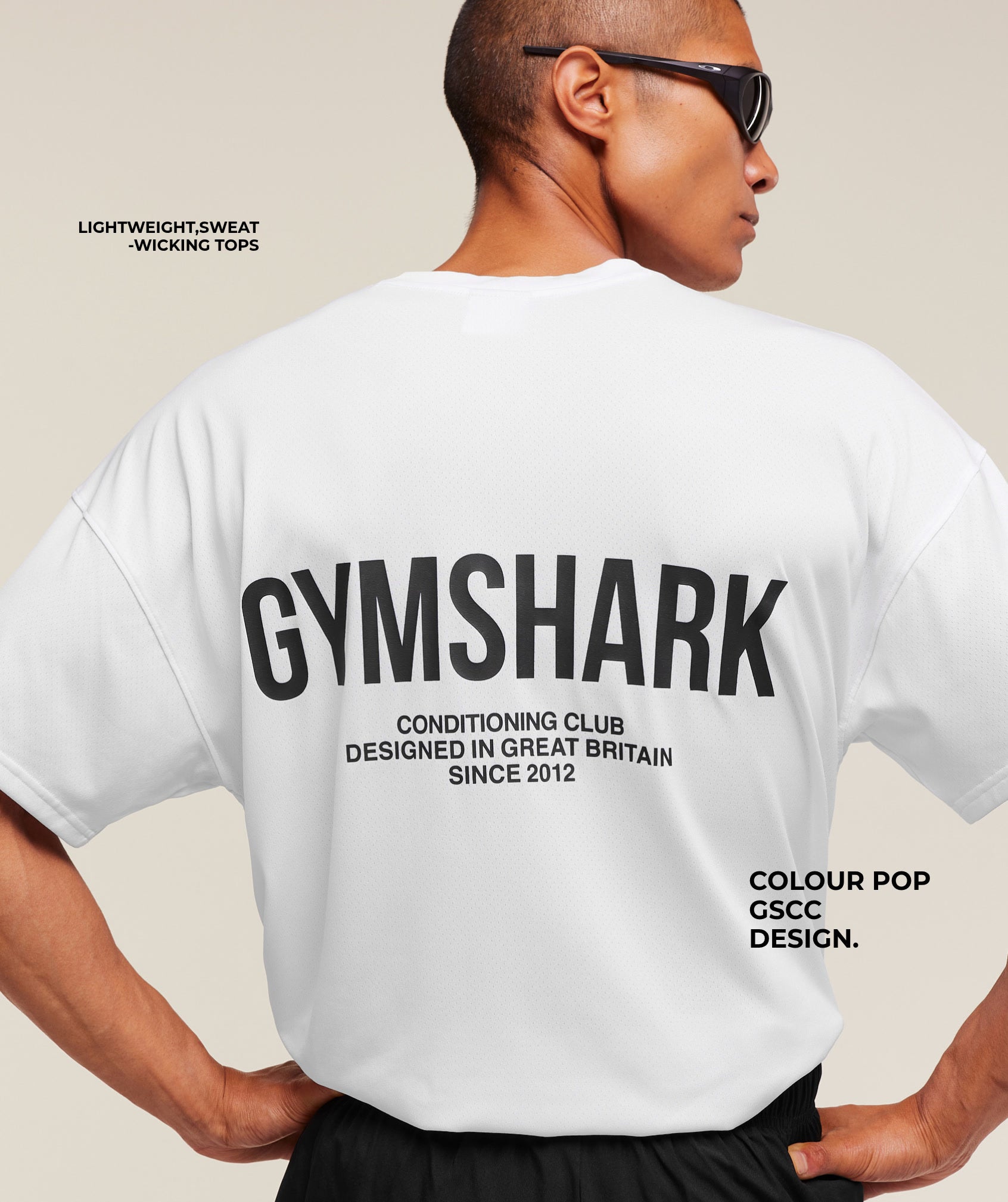 Conditioning Club Oversized T-Shirt - White — imagem 4