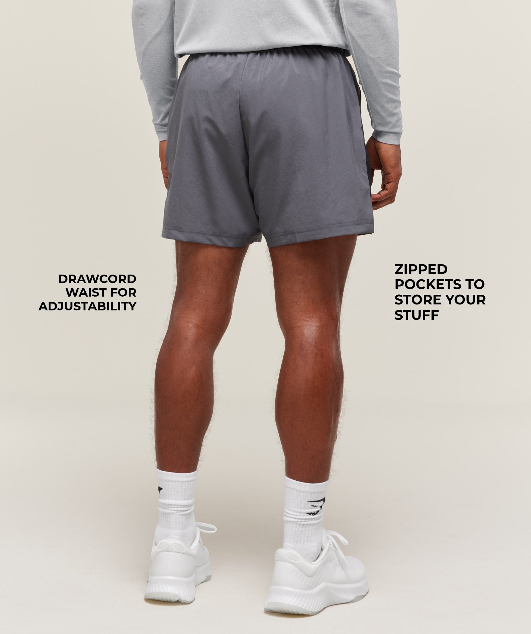 Sport 5" Shorts - Dark Grey/Black — imagem 2