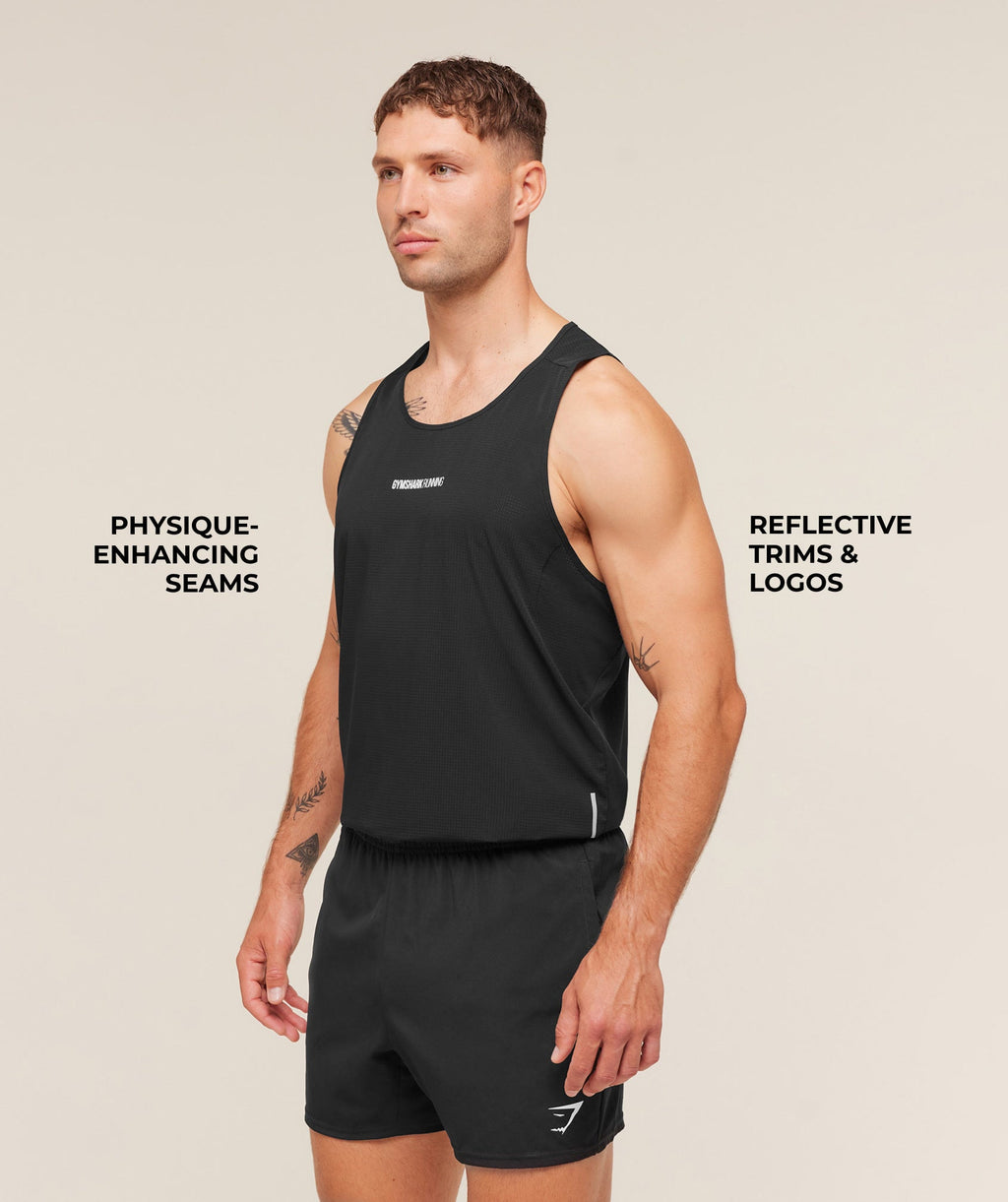Running Tank - Black — imagem 2