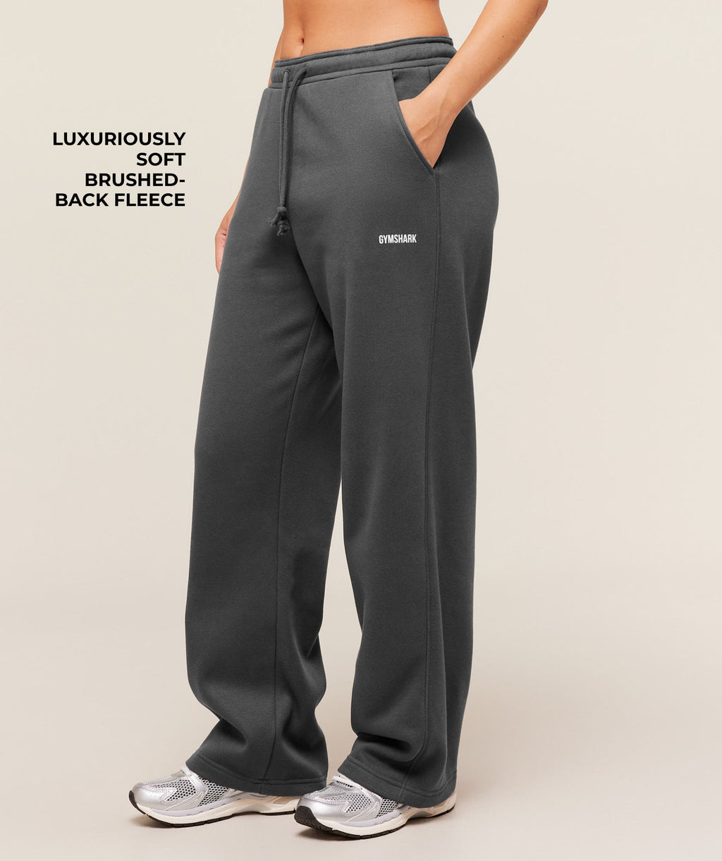 Cosy Luxe Straight Leg Regular Joggers - Grey — imagem 2