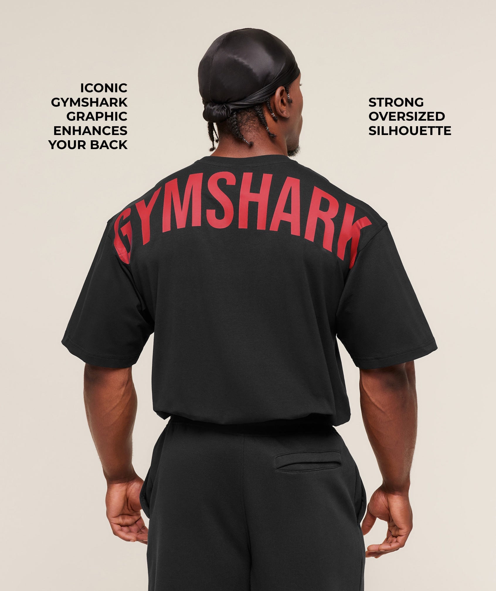 Power T-Shirt - Black/Conditioning Red — imagem 2