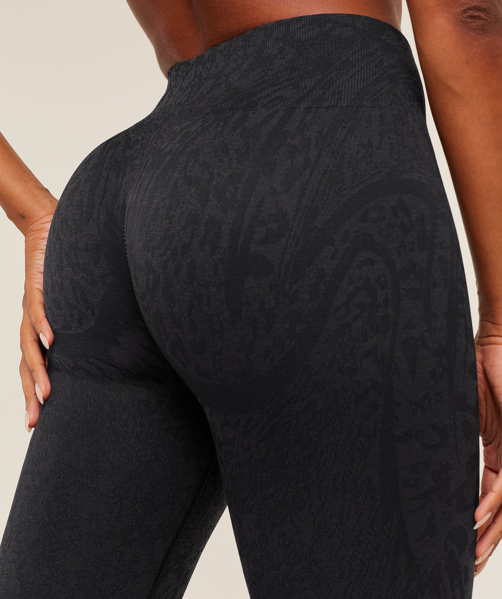 Adapt Animal X Whitney Leggings - Black /  Asphalt Grey — imagem 6