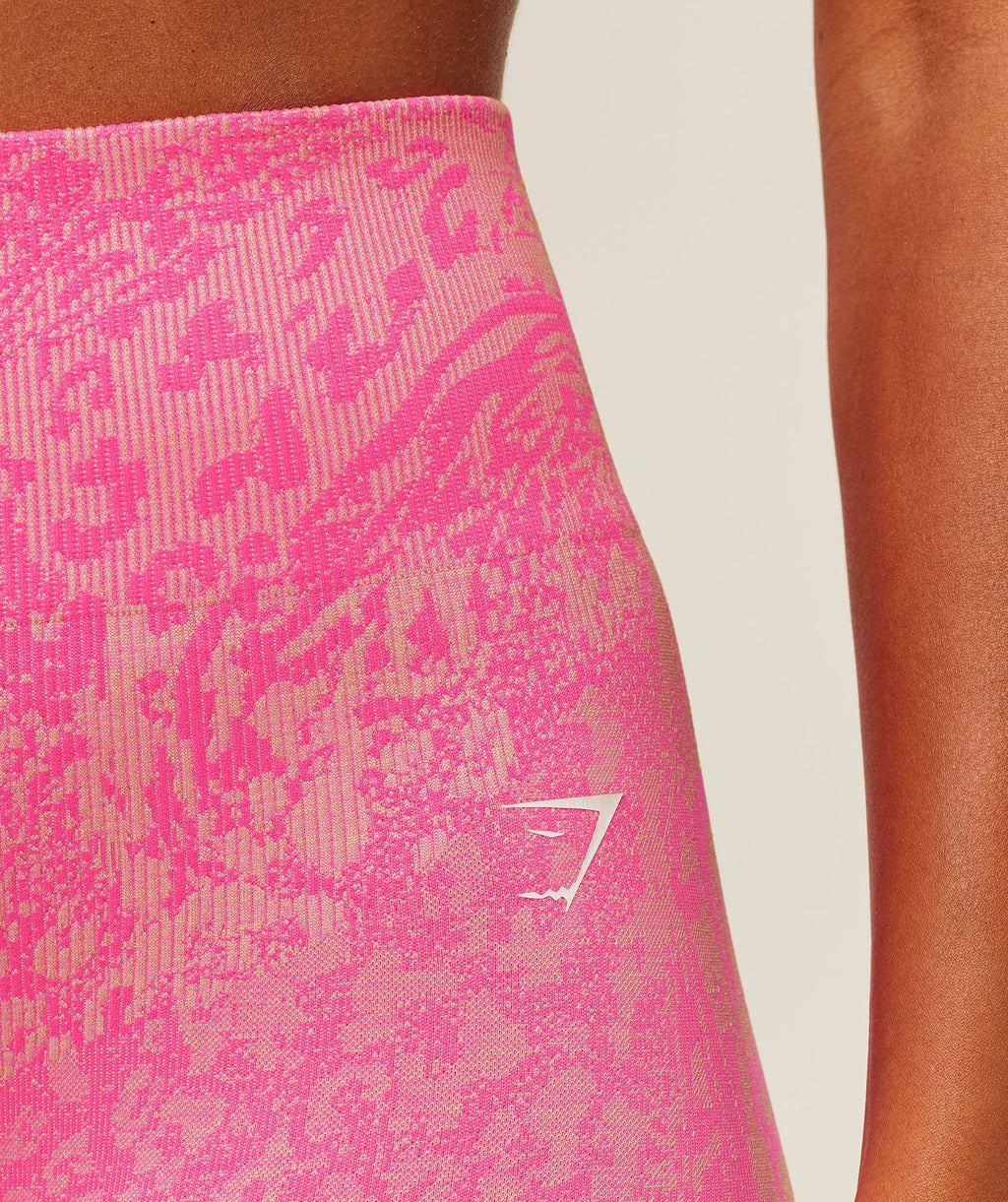 Adapt Animal X Whitney Leggings - Electric Pink /  Sorbet Yellow — imagem 7