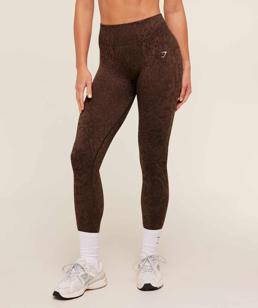 Adapt Animal X Whitney Leggings - GS Archive Brown/GS Soft Brown — imagem 1