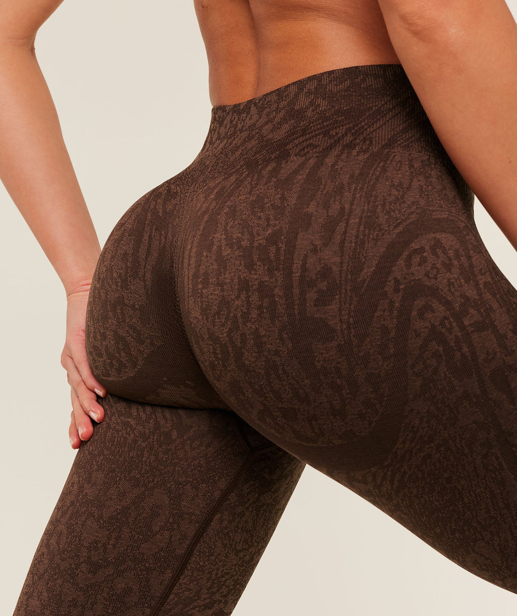 Adapt Animal X Whitney Leggings - GS Archive Brown/GS Soft Brown — imagem 6