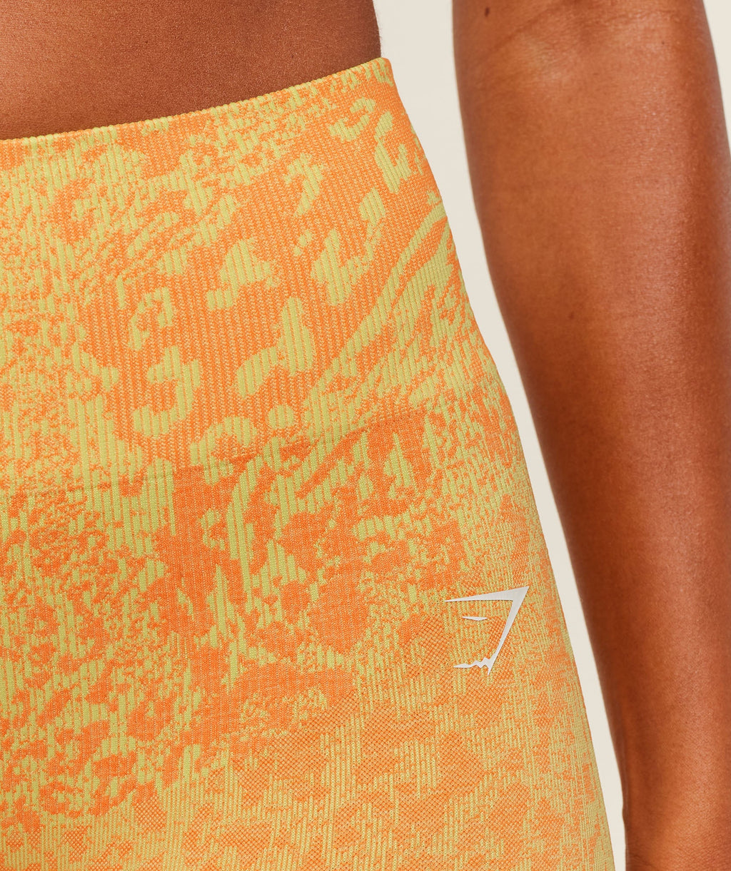 Adapt Animal X Whitney Leggings - Sorbet Yellow /  Dayglow Peach — imagem 7