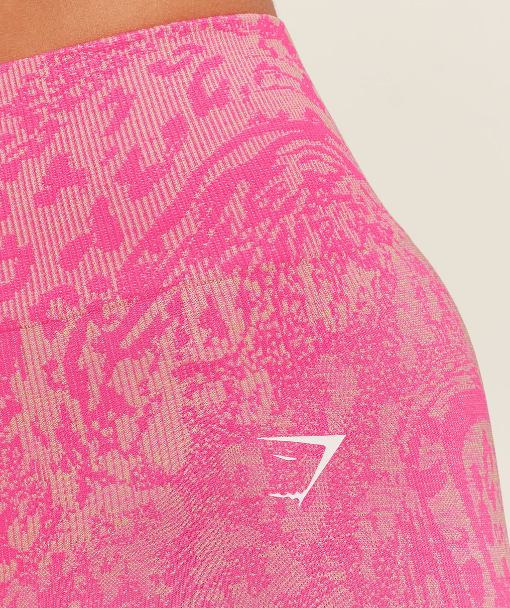 Adapt Animal X Whitney Shorts - Electric Pink /  Sorbet Yellow — imagem 7