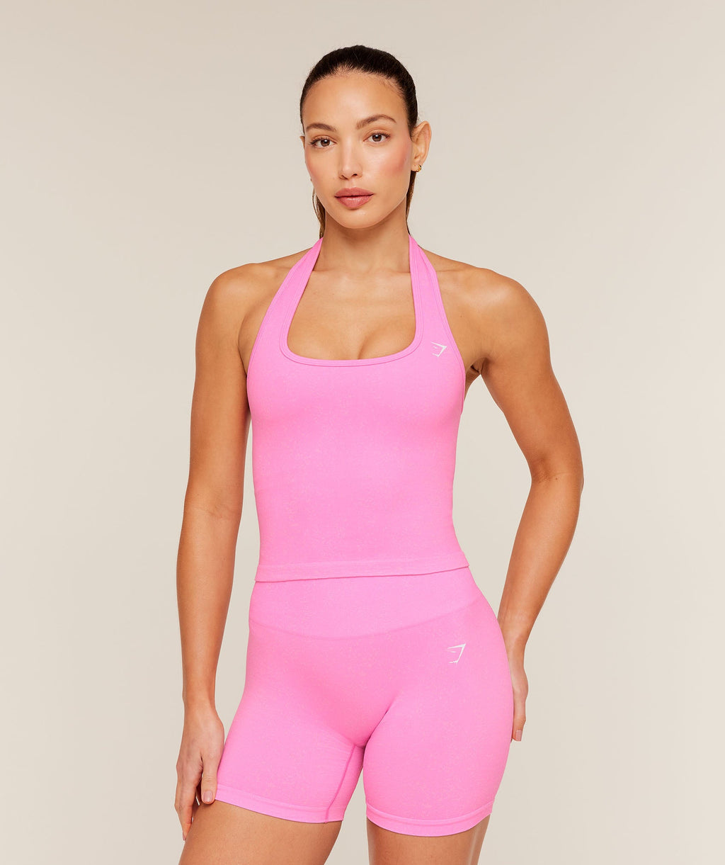 Adapt Fleck x Whitney Tank With Shelf - Focus Pink/Tinted White — imagem 1