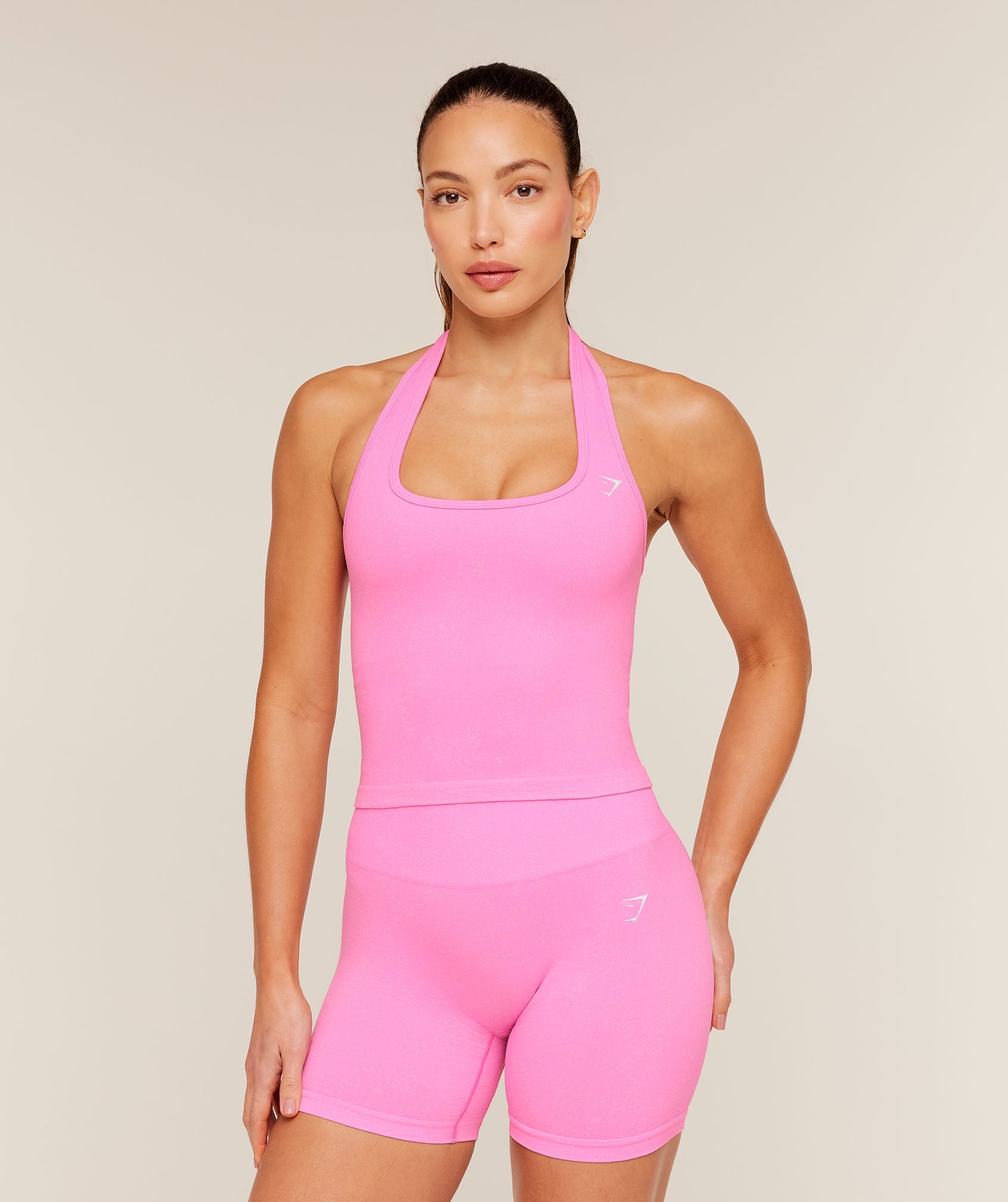 Adapt Fleck x Whitney Tank With Shelf - Focus Pink/Tinted White — imagem 1