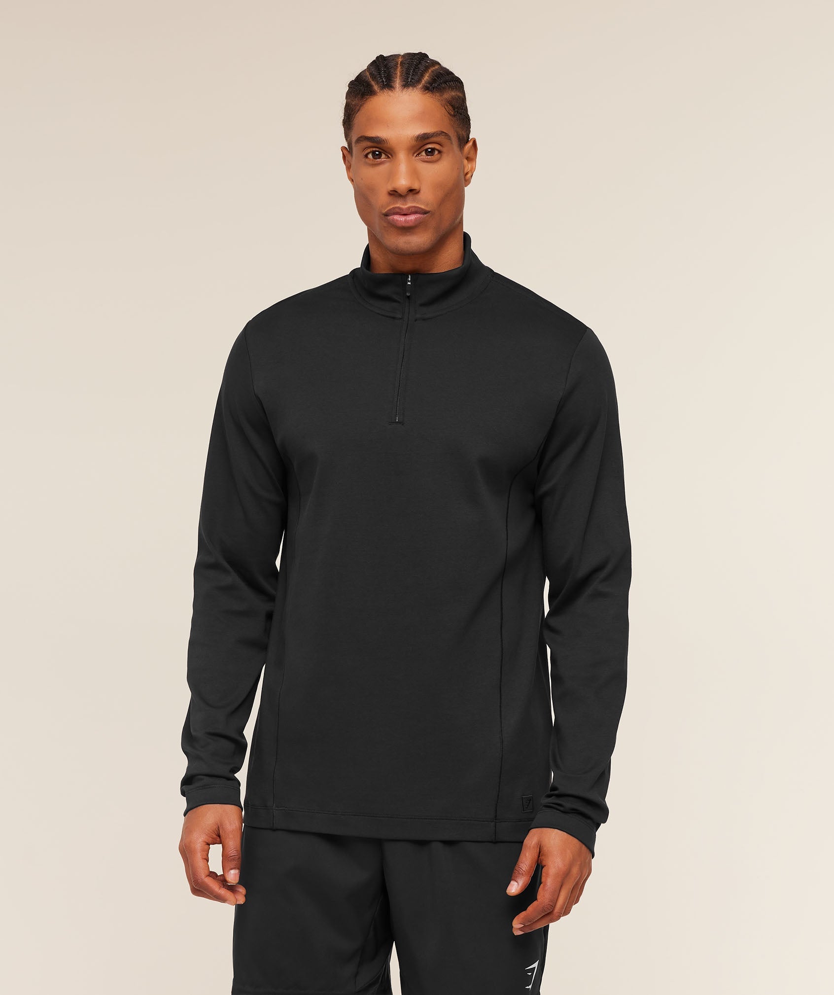 Off Duty 1/4 Zip - Black — imagem 5