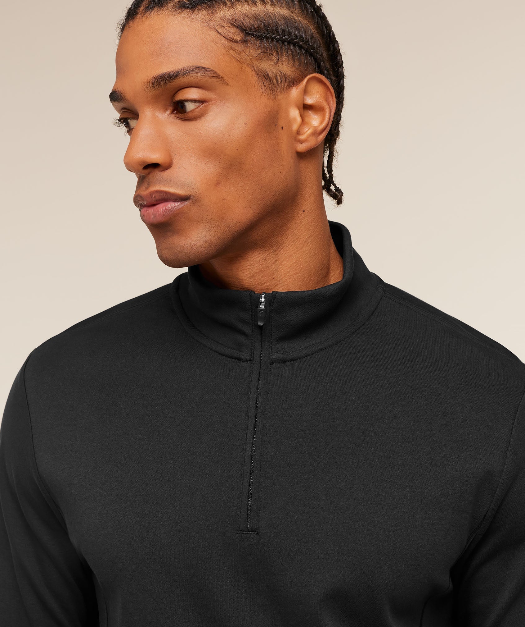 Off Duty 1/4 Zip - Black — imagem 6