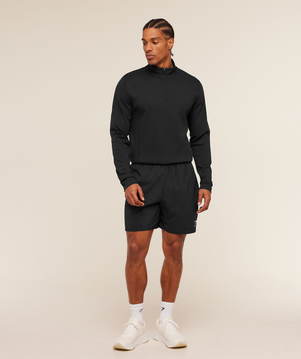Off Duty 1/4 Zip - Black — imagem 4