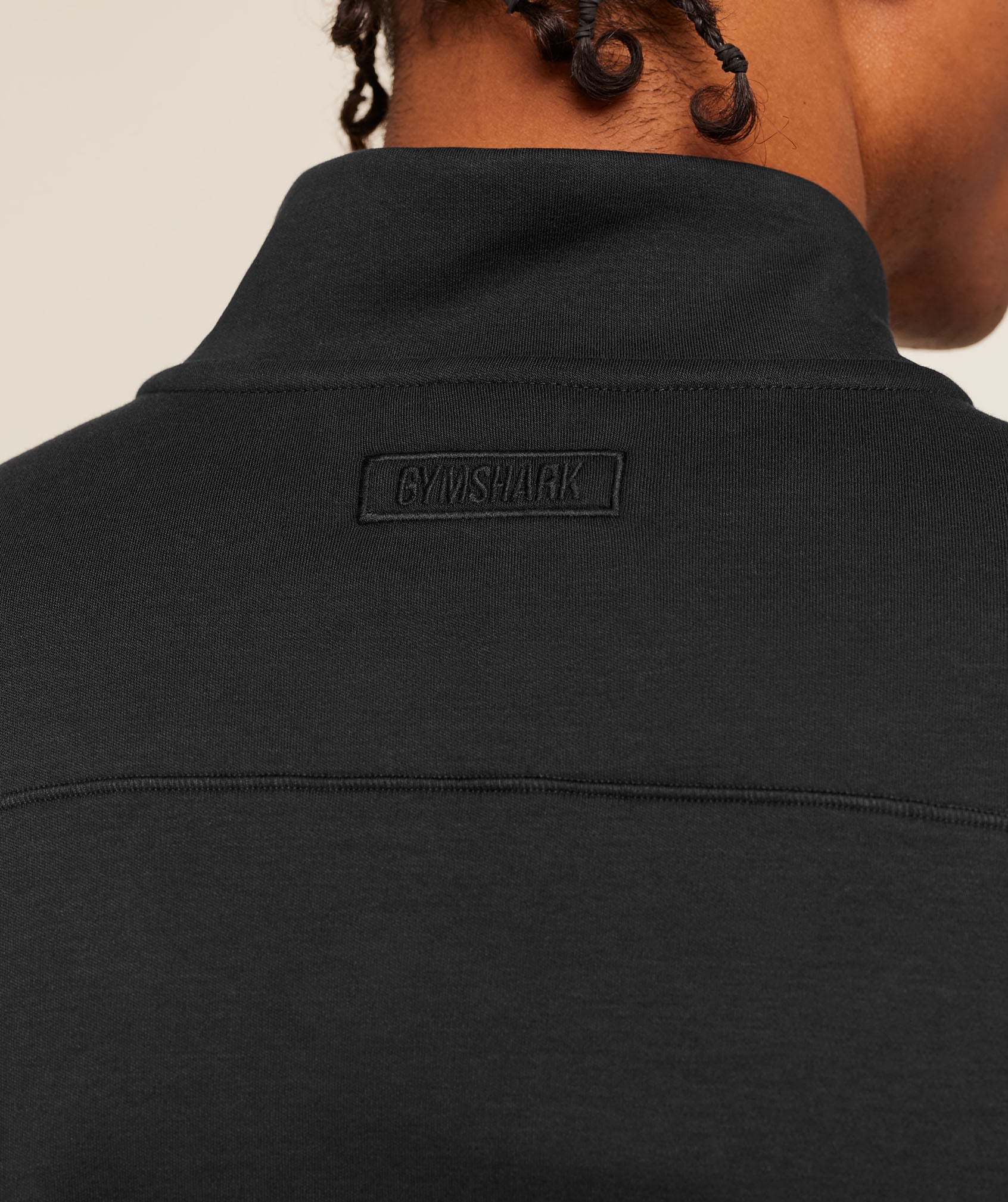 Off Duty 1/4 Zip - Black — imagem 7