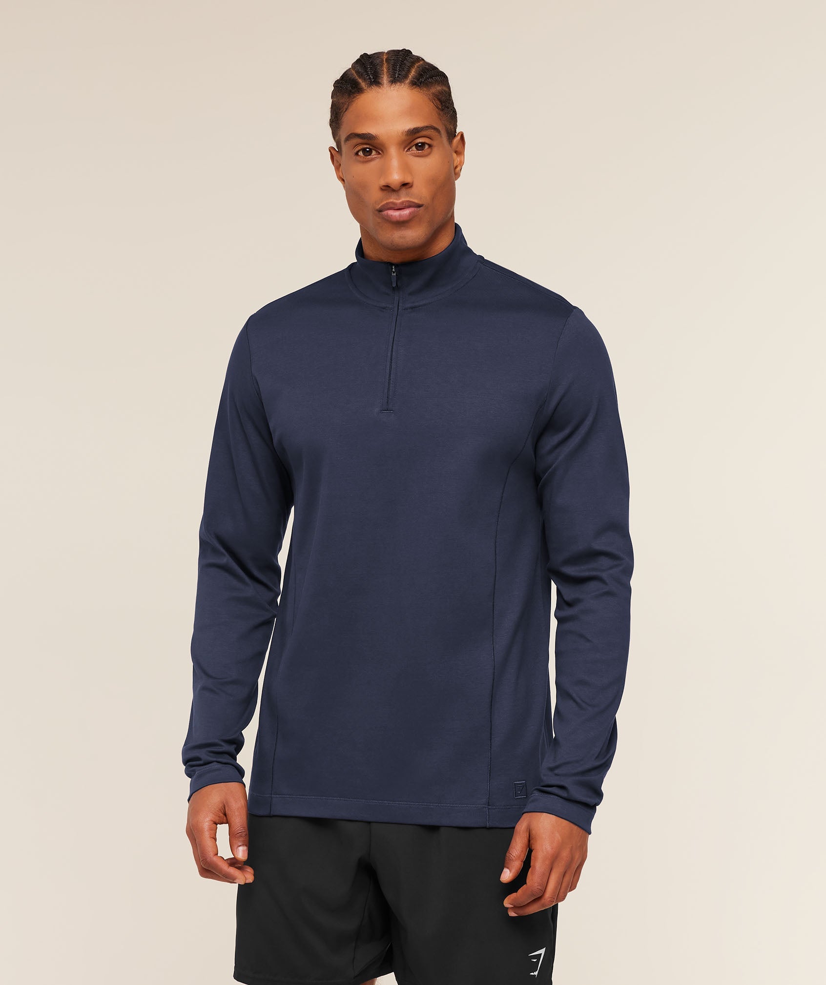 Off Duty 1/4 Zip - Heavy Blue — imagem 5