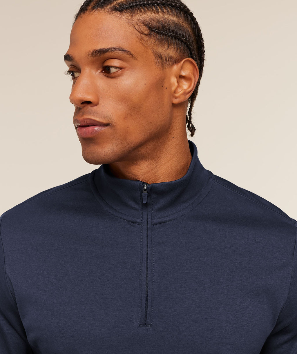 Off Duty 1/4 Zip - Heavy Blue — imagem 6